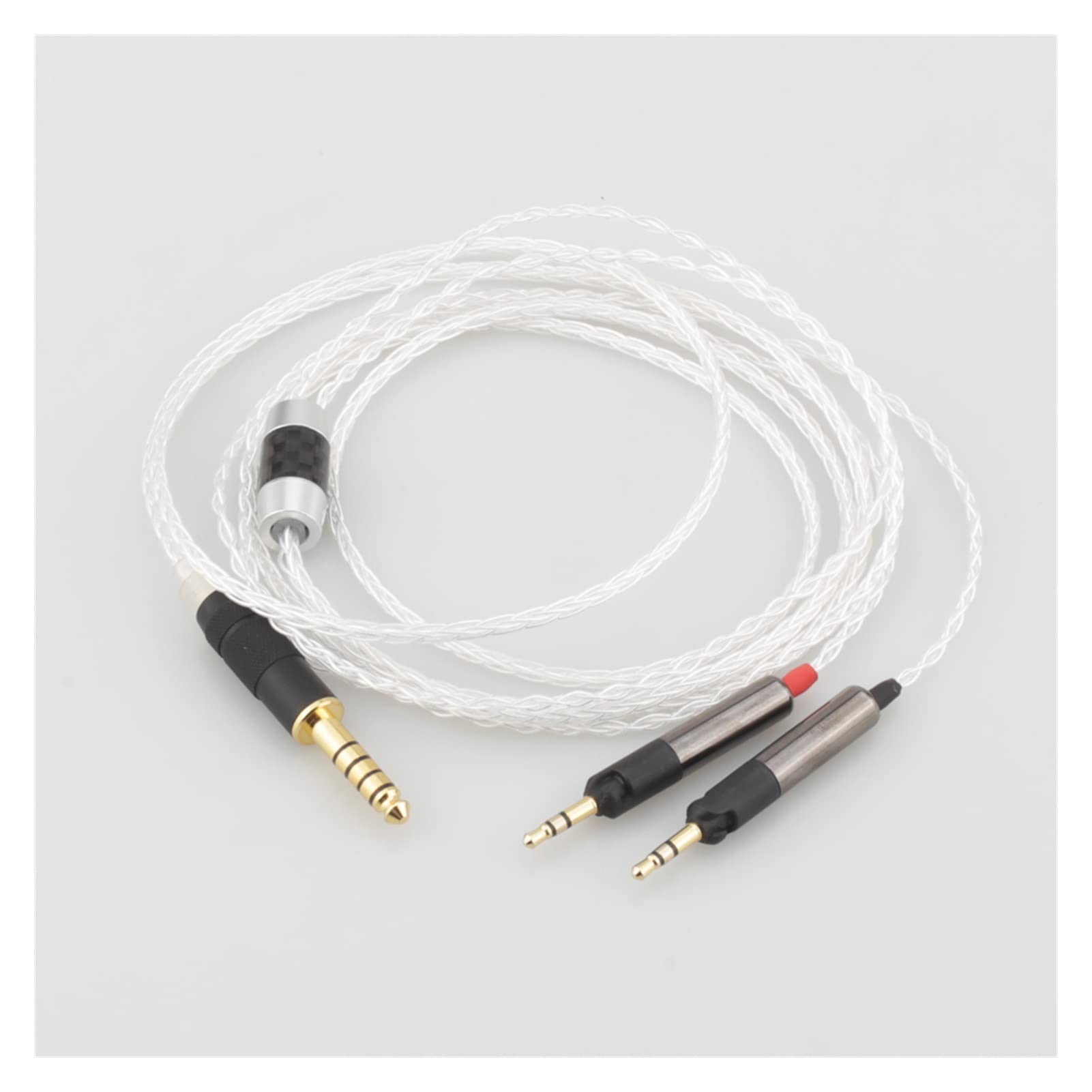 Amazon | JINZHIYANG 4.4mm TRRSバランス8コアシルバーメッキ